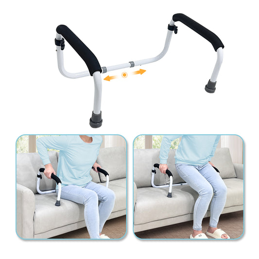 Couch Cane Stand Up Assist Chair Lift Devices for Seniors Elderly Couch Rails Assistance Bed Handles Seat Assist Grab Bar Standing Mobility Aids Equipment Fall Prevention Handicap Seat Lifter