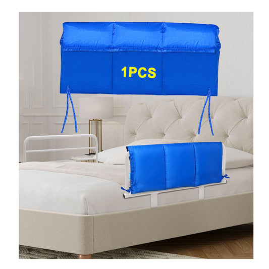 Bed Rail Cushion Pads for Hospital Bed Rail Cover Padding Bed Barrier for Adults Medical Foam Bumper Pads Bed Rail Protector Safety Guard for Elderly Adults Bed Side Rails Padding Cover - 1 PCS